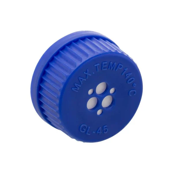 PP Screw Cap GL45 With Vent And Ptfe Filter - Image 2