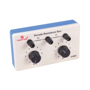 Resistance Box, Decade Pattern (Two Dials)