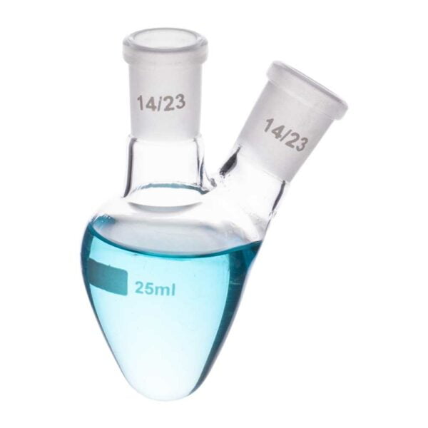 Flask Pear Shape Two Necks - Image 2