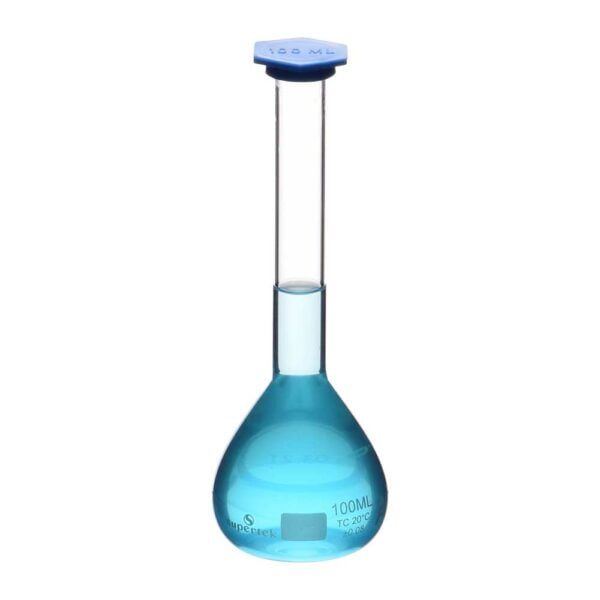 Volumetric Flask with Snap Cap, Class A - Image 2
