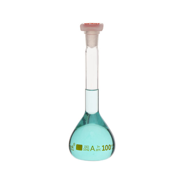 “Supertek Ultra” Volumetric Flask,PP Stopper, Class A Conformity with DIN ISO 1042 standard - Image 2