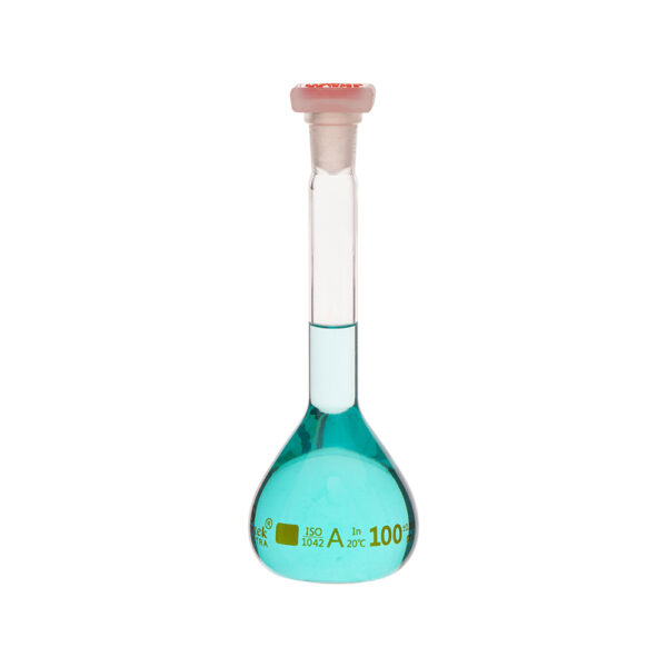 Supertek Ultra Volumetric Flask, Wide Neck, PP Stopper, Class A