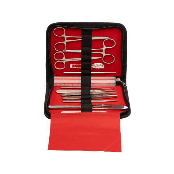 Medical Student Anatomy Dissection Kit - Complete 14-Piece Set With Case For Gross Anatomy Labs