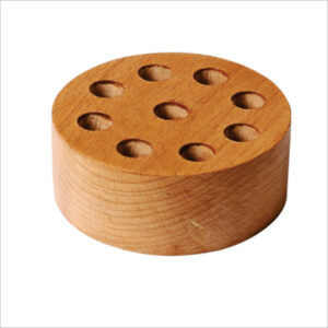 Entomological Pin Storage Block, Round Type