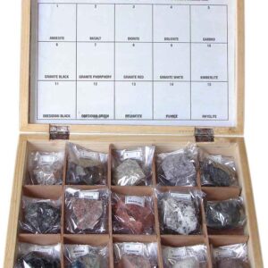 IGNEOUS ROCK COLLECTION (SET OF 15 ROCKS)