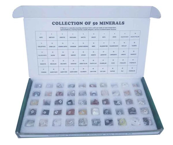 Biggest Element Collection MINERALS COLLECTION (SET OF 50) - Scientific Lab Equipment Manufacturer ...