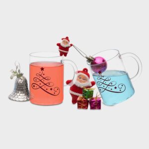 Glass Mug 250ml Set of 2
