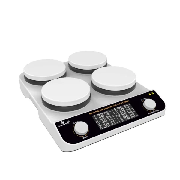 Multi-Position Magnetic  Hotplate Stirrer
